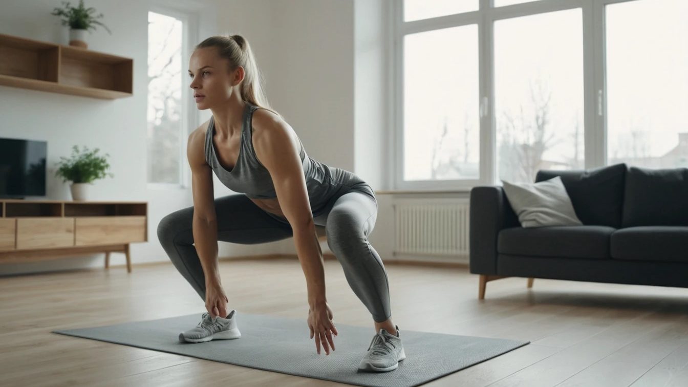 Домашняя тренировка без оборудования