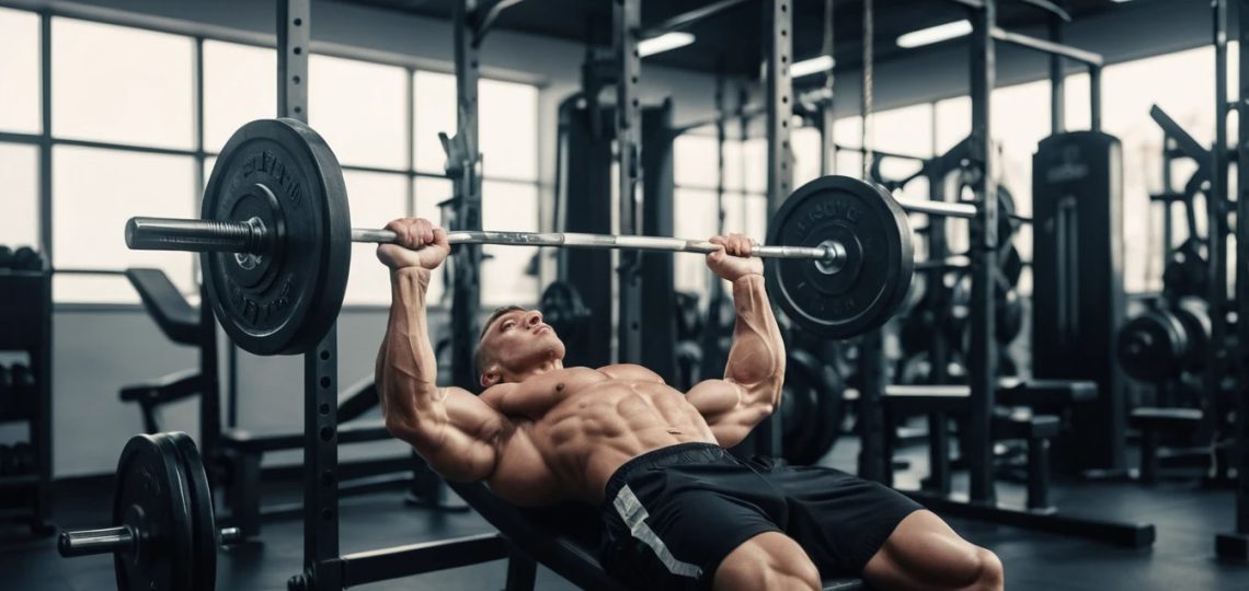 Тренировка жима лёжа