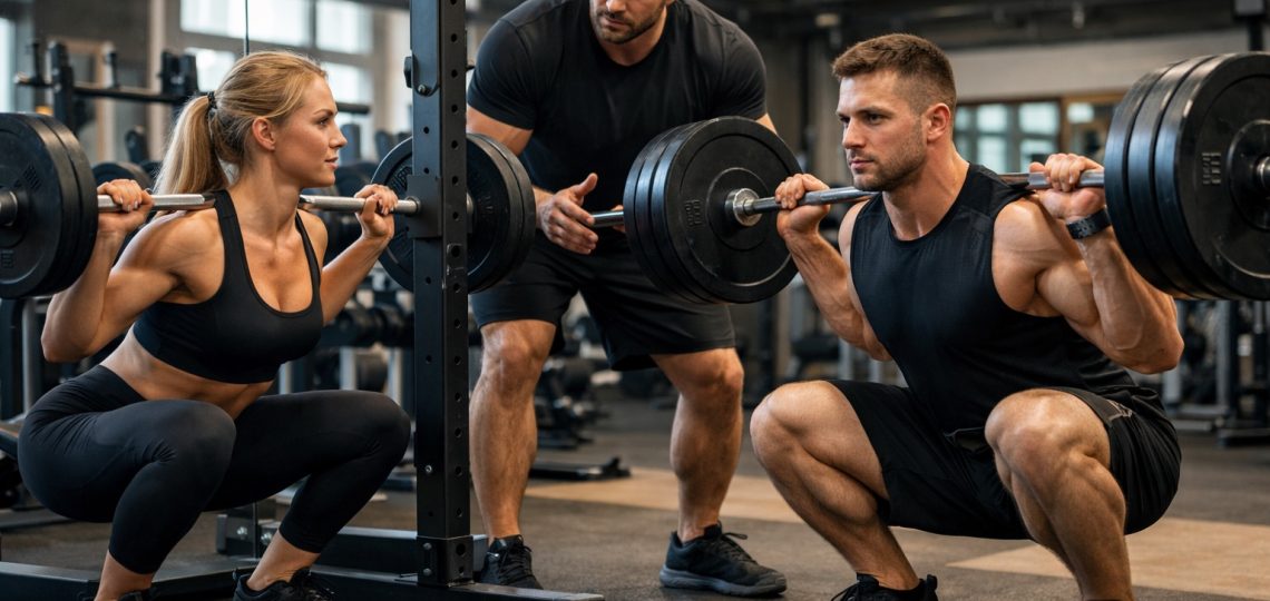 Тренировка приседаний