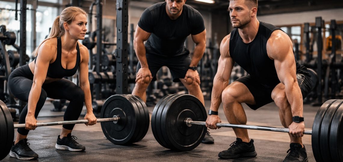 Тренировка становой тяги